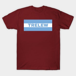 Trelew City in Argentine Flag Colors T-Shirt